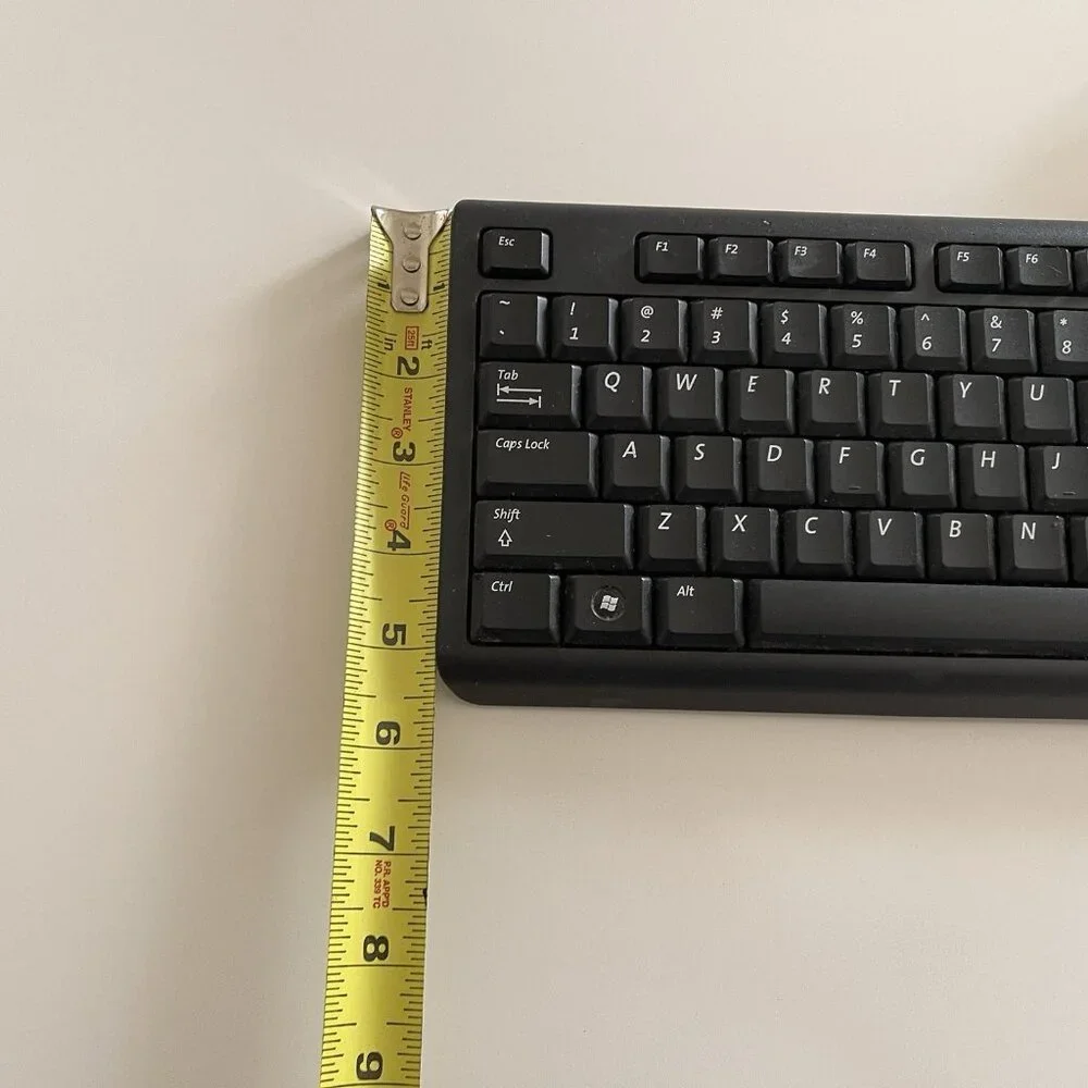 Compaq SK-2085 Wired USB Mechanical Clicky Keyboard Black Retro